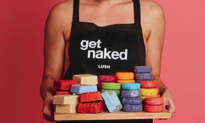 Saving the earth, one bathbomb at a time: Lush expand naked packaging
