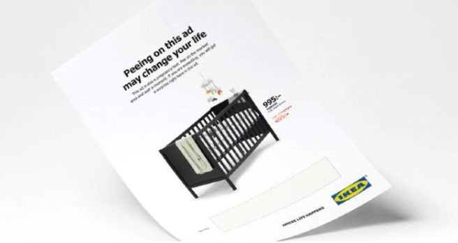 Trying for a baby? This bizarre IKEA ad doubles as a pregnancy test