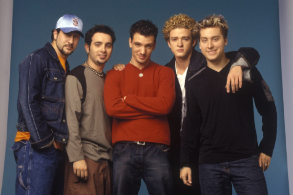 NSYNC have been honoured with a star on the Hollywood Walk of Fame