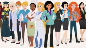 Disney princesses reimagined as career women is powerful as hell