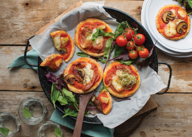 YES! Gluten-free pizza is the answer to our prayers