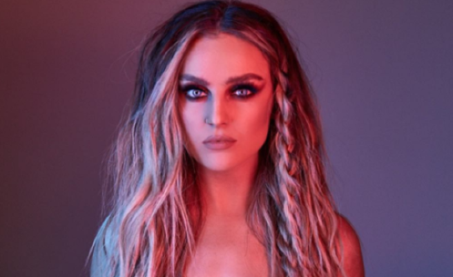 Freckle friends: Perrie Edwards is flying the flag for freckly gals