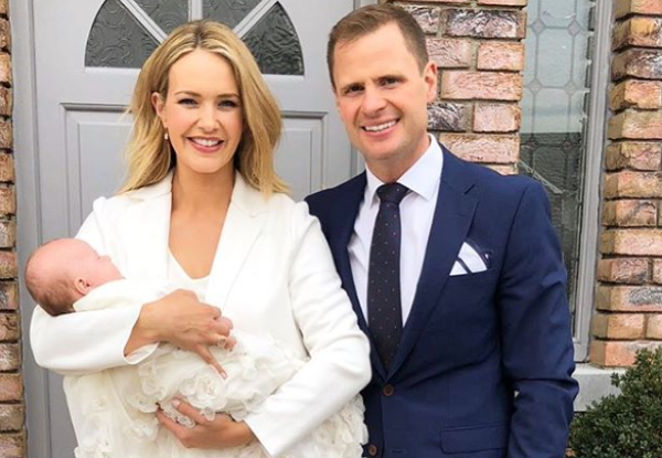 Aoibhin Garrihy shares sweet snap of daughters christening