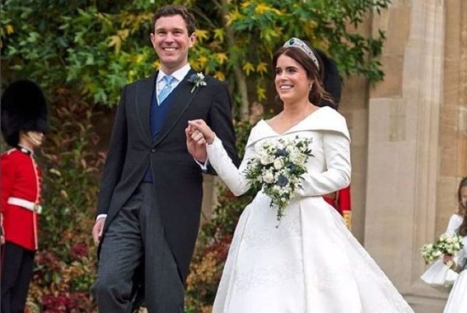 Princess Eugenie shares never-before-seen wedding snap