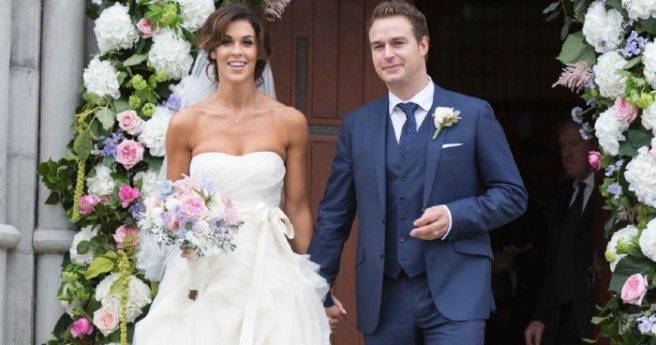 Congrats! Glenda Gilson and husband Rob welcome first child