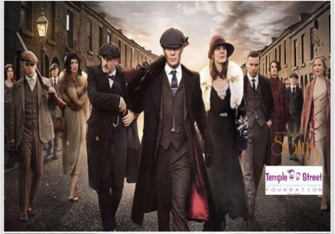 This Peaky Blinders themed new year Ball is in aid of Temple Street